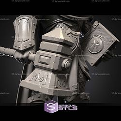 Uther The Lightbringer Warcraft STL Files