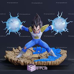 Vegeta Thunder Ball STL Files