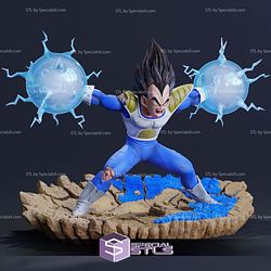 Vegeta Thunder Ball STL Files