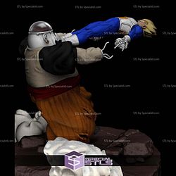 Vegeta Vs Android 19 Detail Version STL Files
