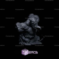 Venom Smash Action Pose Bust STL Files