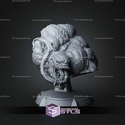 Venom Spider Man Bust 131mm STL Files