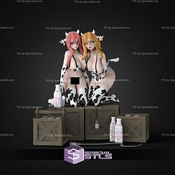 Waifus CowGirls ALT STL Files