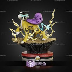 Wild Raikou 0243 Pokemon STL Files