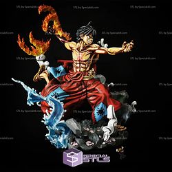 Luffy Red Hawk from One Piece