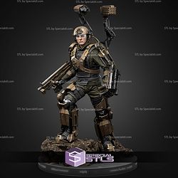 William Cage Tom Cruise 245mm STL Files