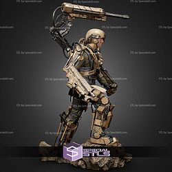 William Cage Tom Cruise 245mm STL Files