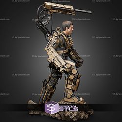 William Cage Tom Cruise 245mm STL Files