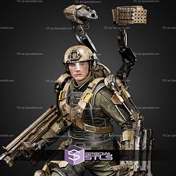 William Cage Tom Cruise 245mm STL Files
