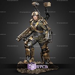 William Cage Tom Cruise 245mm STL Files