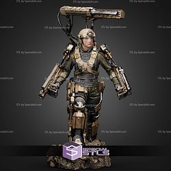William Cage Tom Cruise 245mm STL Files