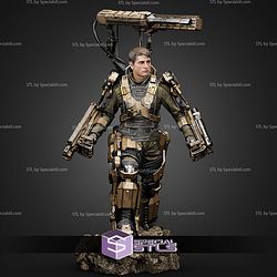 William Cage Tom Cruise 245mm STL Files