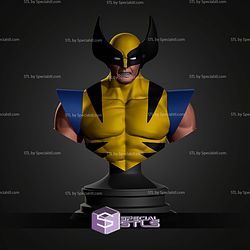 Wolverine Animated Series Bust STL Files