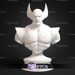 Wolverine Animated Series Bust STL Files