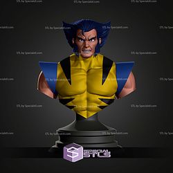 Wolverine Animated Series Bust STL Files