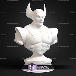 Wolverine Animated Series Bust STL Files