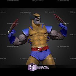 Wolverine Basic Pose STL Files