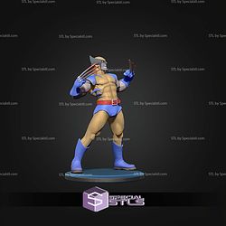 Wolverine Basic Pose STL Files