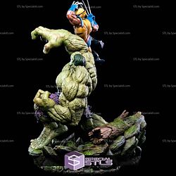 Wolverine Vs Hulk Super Battle STL Files