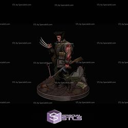 Wolverine World War Version STL Files