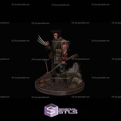 Wolverine World War Version STL Files