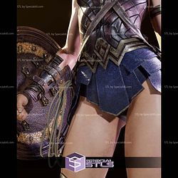 Wonder Woman Gal Gadot Museum Pose STL Files