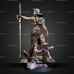 Yarit The Proud One 32mm 75mm Fantasy STL Miniatures