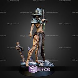 Yarit The Proud One 32mm 75mm Fantasy STL Miniatures