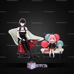 Yor Forger Cute Killer 180mm STL Files