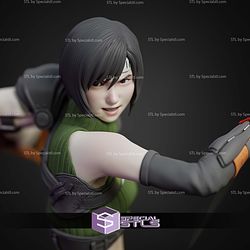 Yuffie Kisaragi With Weapon 340mm STL Files