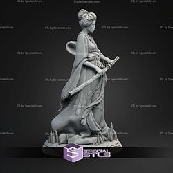Yuki Onna 32 75mm Historical STL Miniatures