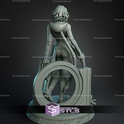 Yuna From Final Fantasy X 2 32 75mm STL Files