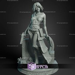 Yuna From Final Fantasy X 2 32 75mm STL Files