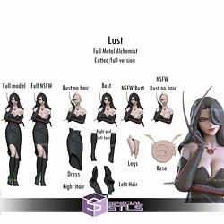 Lust V2 from Fullmetal Alchemist