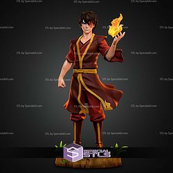Zuko Avatar The Last Arbender Cartoon 1 10 STL Files