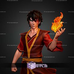 Zuko Avatar The Last Arbender Cartoon 1 10 STL Files