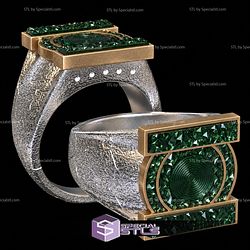 Cosplay STL Files Green Lantern Ring Willpower Lanterns
