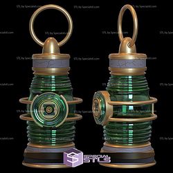 Cosplay STL Files Green Lantern Willpower Power Battery