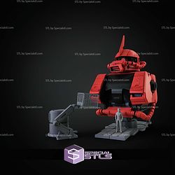 1 20 Zaku II Bust STL Files