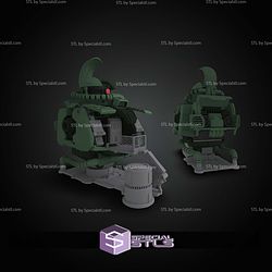 1 20 Zaku II Bust STL Files
