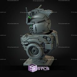 1 35 Gundam Bust Deathsythe STL Files