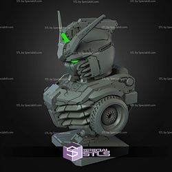 1 35 Gundam Bust Deathsythe STL Files