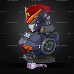 1 35 Gundam Bust Sandrock STL Files