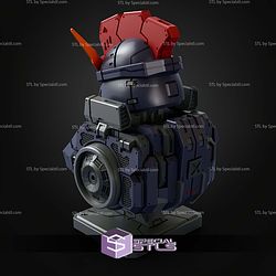 1 35 Gundam Bust Sandrock STL Files