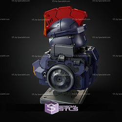 1 35 Gundam Bust Sandrock STL Files