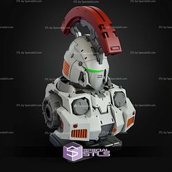 1 35 Gundam Bust Tallgeese STL Files