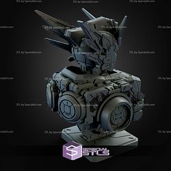 1 35 Gundam Bust Wing Zero STL Files