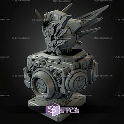 1 35 Gundam Bust Wing Zero STL Files