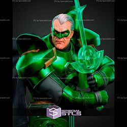Alan Scott Kingdomecome Portrait Bust 580mm STL Files