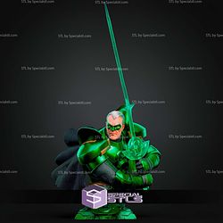 Alan Scott Kingdomecome Portrait Bust 580mm STL Files